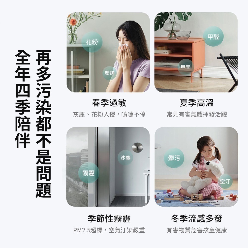 米家空氣淨化器4Pro 空氣淨化器 淨化器 空氣清淨機 清淨機 去除異味 可連結米家APP-細節圖3