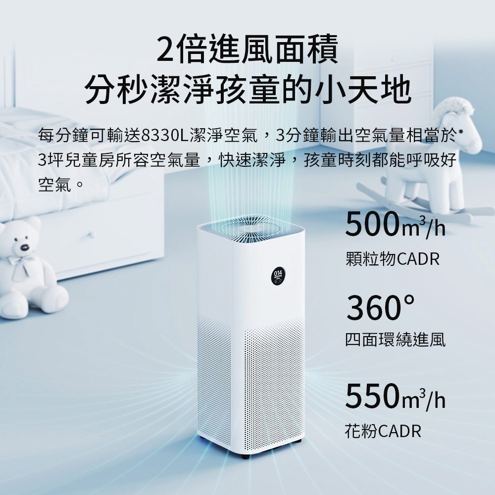 米家空氣淨化器4Pro 空氣淨化器 淨化器 空氣清淨機 清淨機 去除異味 可連結米家APP-細節圖4
