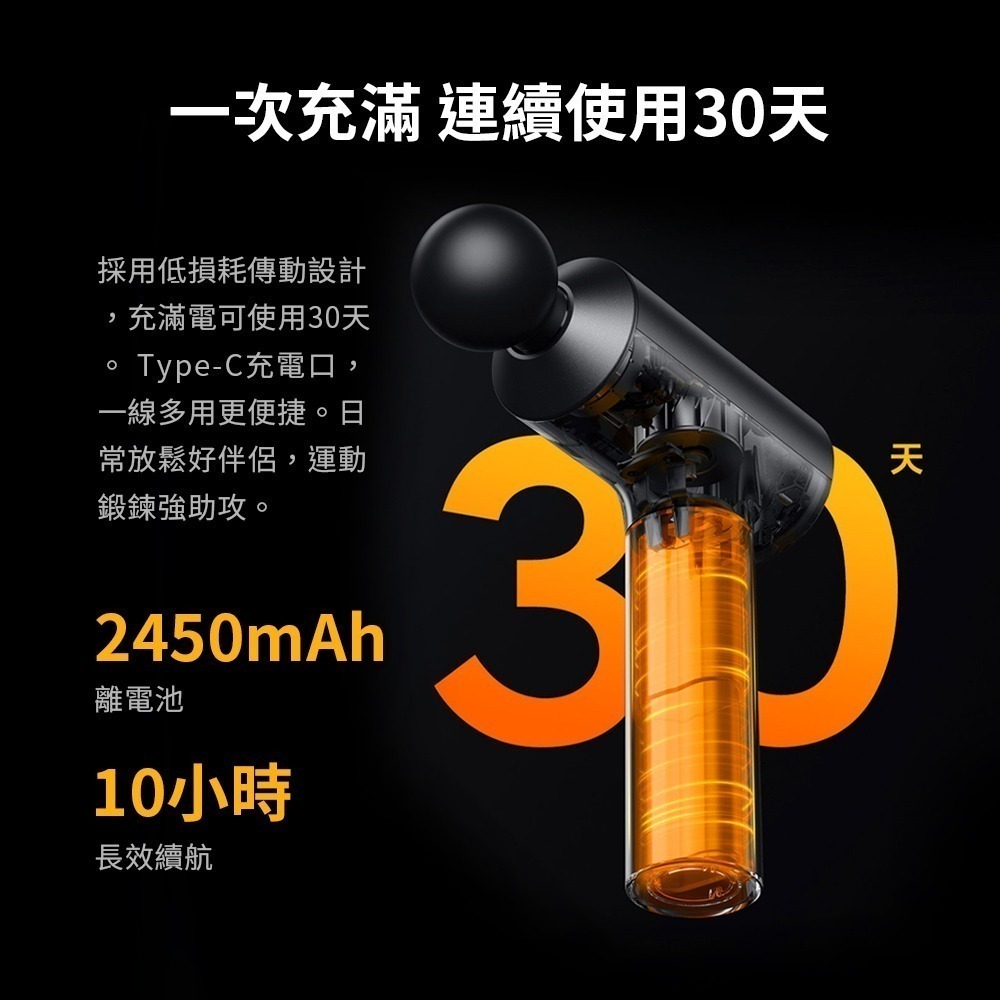 小米有品 米家筋膜槍2 筋膜槍 按摩槍 肌肉放鬆 米家筋膜槍 熱敷版-細節圖5