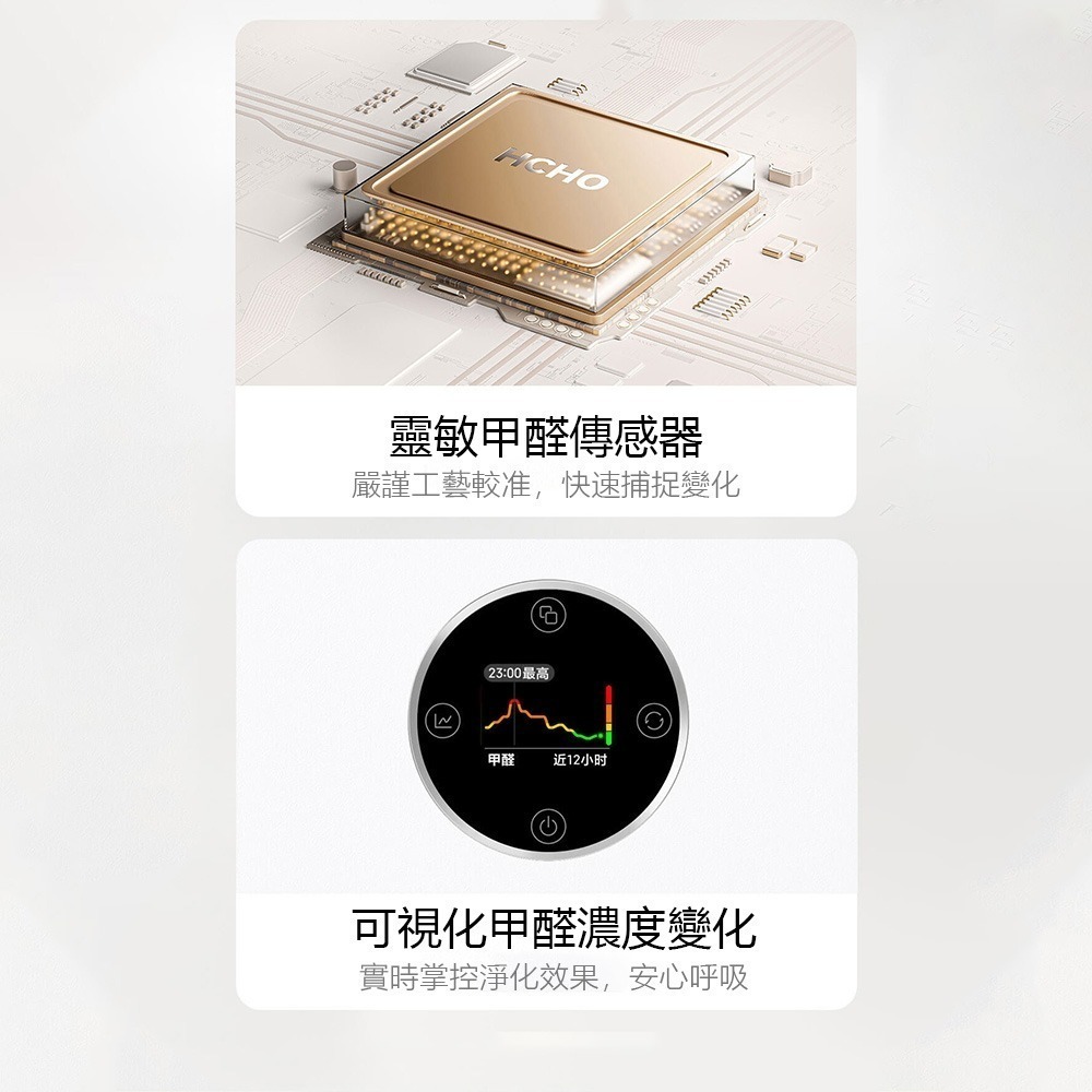 米家空氣淨化器5S 空氣淨化器 空氣清淨機 空氣濾清機 除醛 可連結米家APP 空氣除臭機-細節圖3