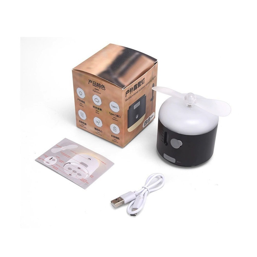 多功能戶外露營燈 營燈 露營野營必備 風扇燈 小型風扇 露營風扇燈 帳篷燈 風扇吊燈-細節圖10