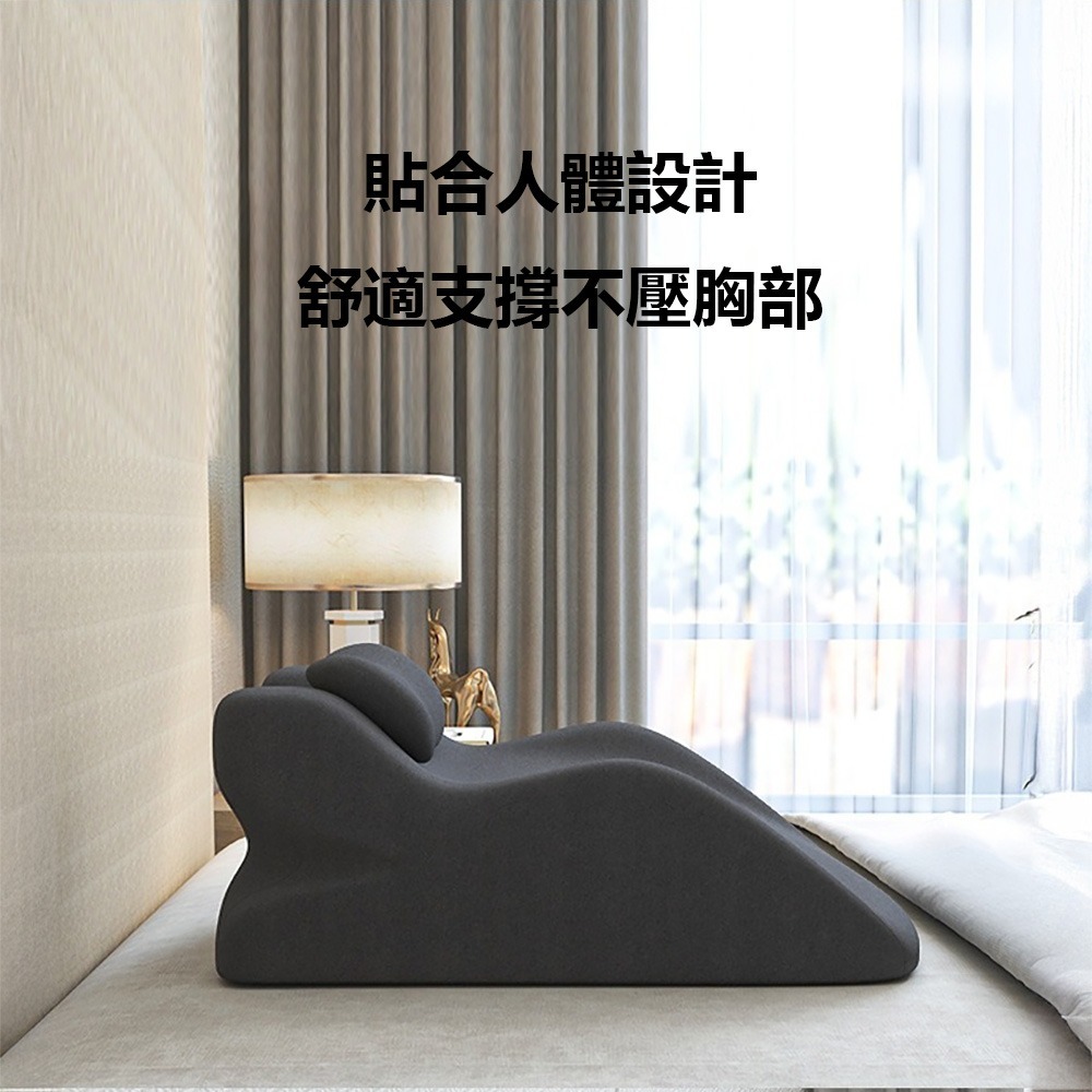 多功能趴睡枕 記憶棉床上趴枕 可拆卸枕頭 貼合人體設計 人體工學曲線設計 趴床神器 趴枕墊-細節圖5