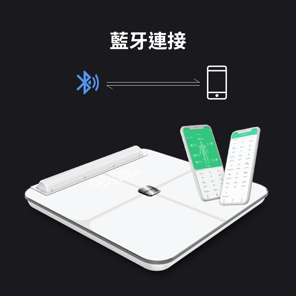 mimax 米覓八電極體脂秤 繁體app 體重計 體重機-細節圖10