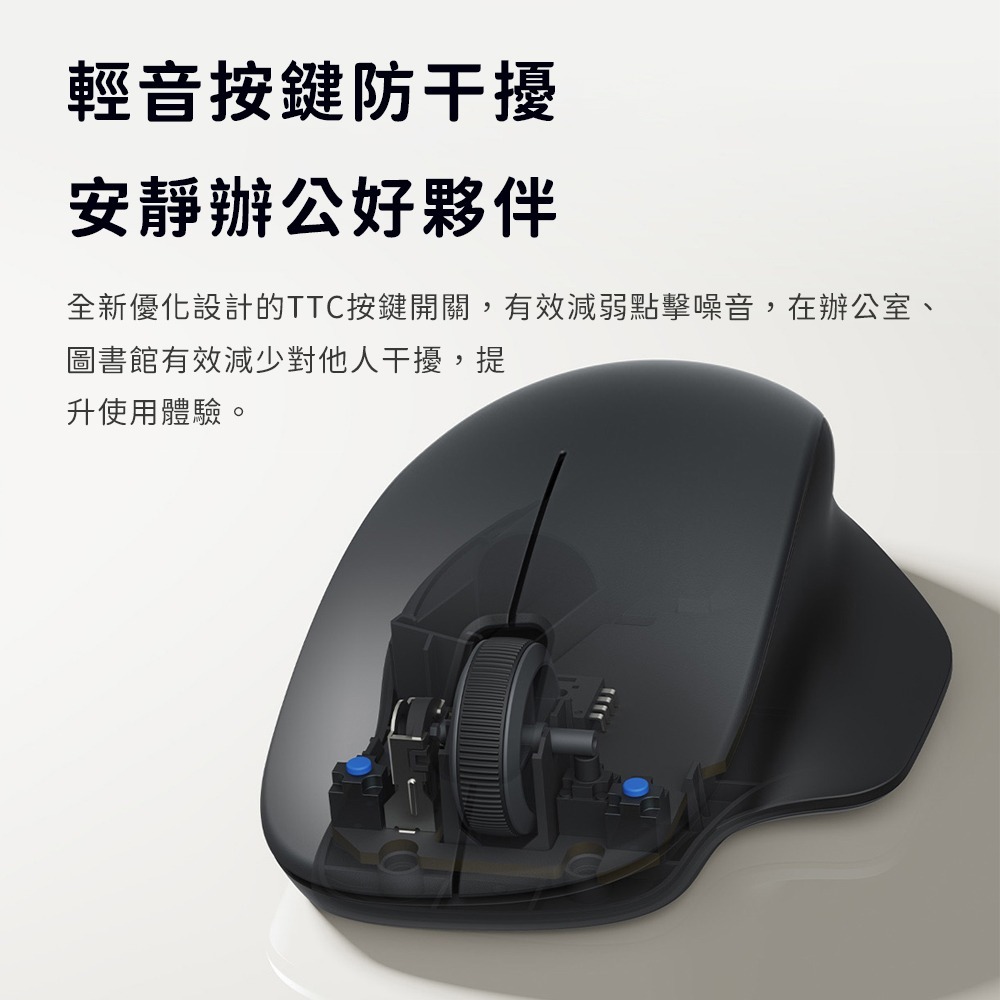 小米無線鍵鼠套裝舒適版 台灣注音版 無線鍵盤 護腕墊 手托 藍牙滑鼠 類機械式 靜音滑鼠 鼠標-細節圖7