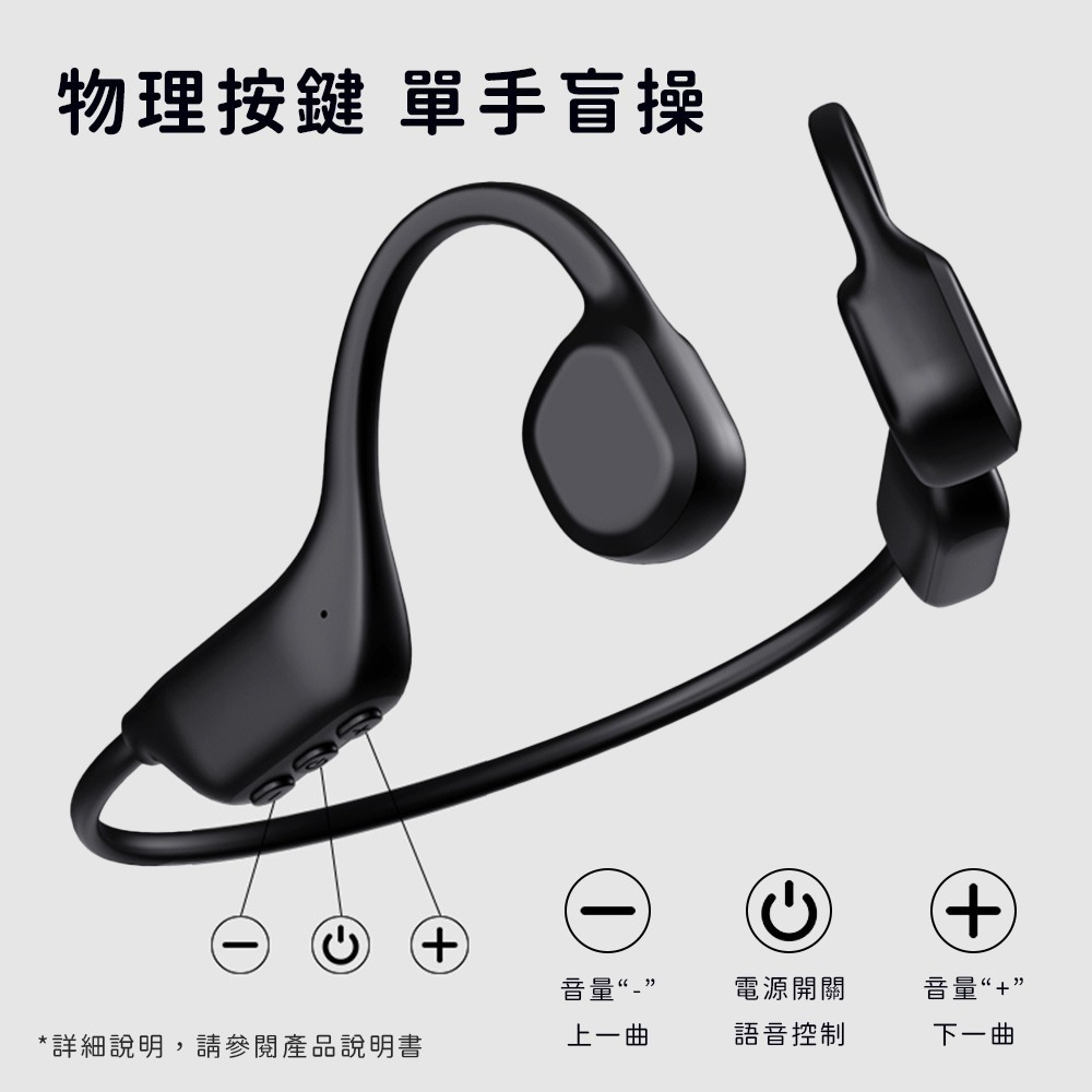 浦拓ProTap骨傳導藍牙耳機 不入耳 5級防水 無入耳 藍牙耳機 開放式耳機 降噪耳機 運動耳機 隨意彎折-細節圖9