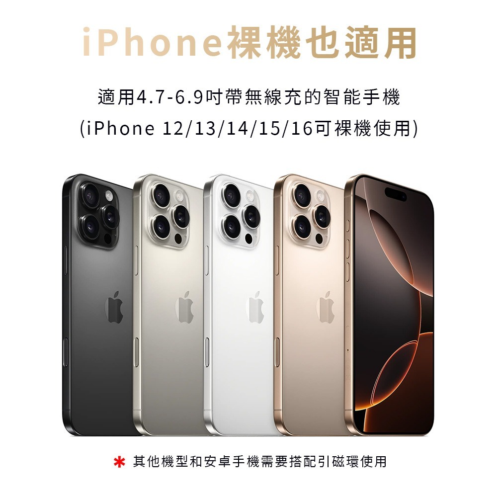 拓ProTap15W磁吸無線充電 車用充電 手機車充 magsafe 強磁吸力 車用 快充 車充 出風口-細節圖8