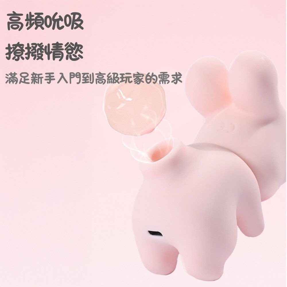 letsspring春心萬歲苞苞兔蘿蔔款 跳蛋 情趣用品 蘿蔔兔 入門款 女性玩具 情侶 吮吸震動 成人用品-細節圖3