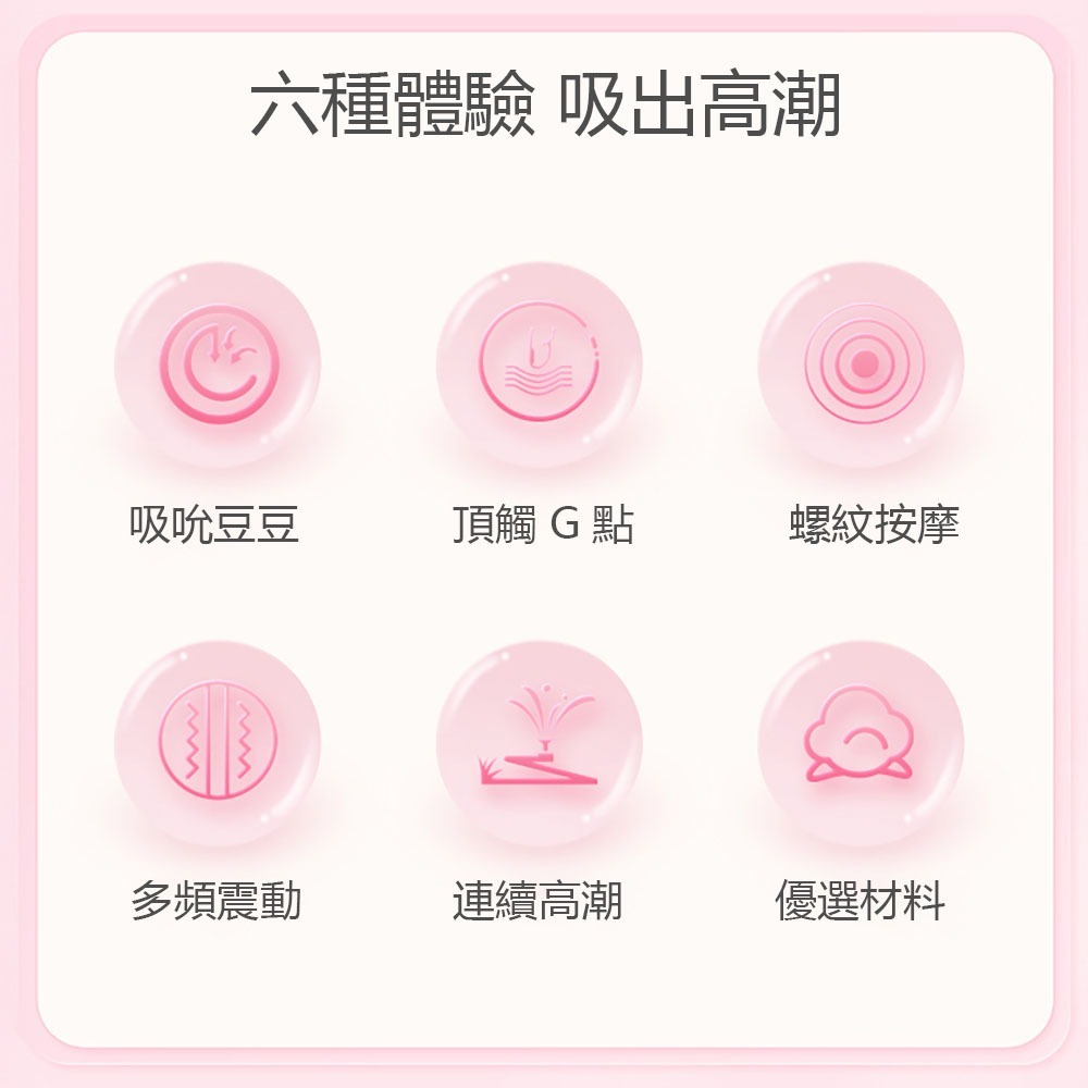 嗨逗豹 情趣用品 跳蛋 女性玩具 吮吸 震動 外吮內震 按摩棒 震動棒 AV棒-細節圖2