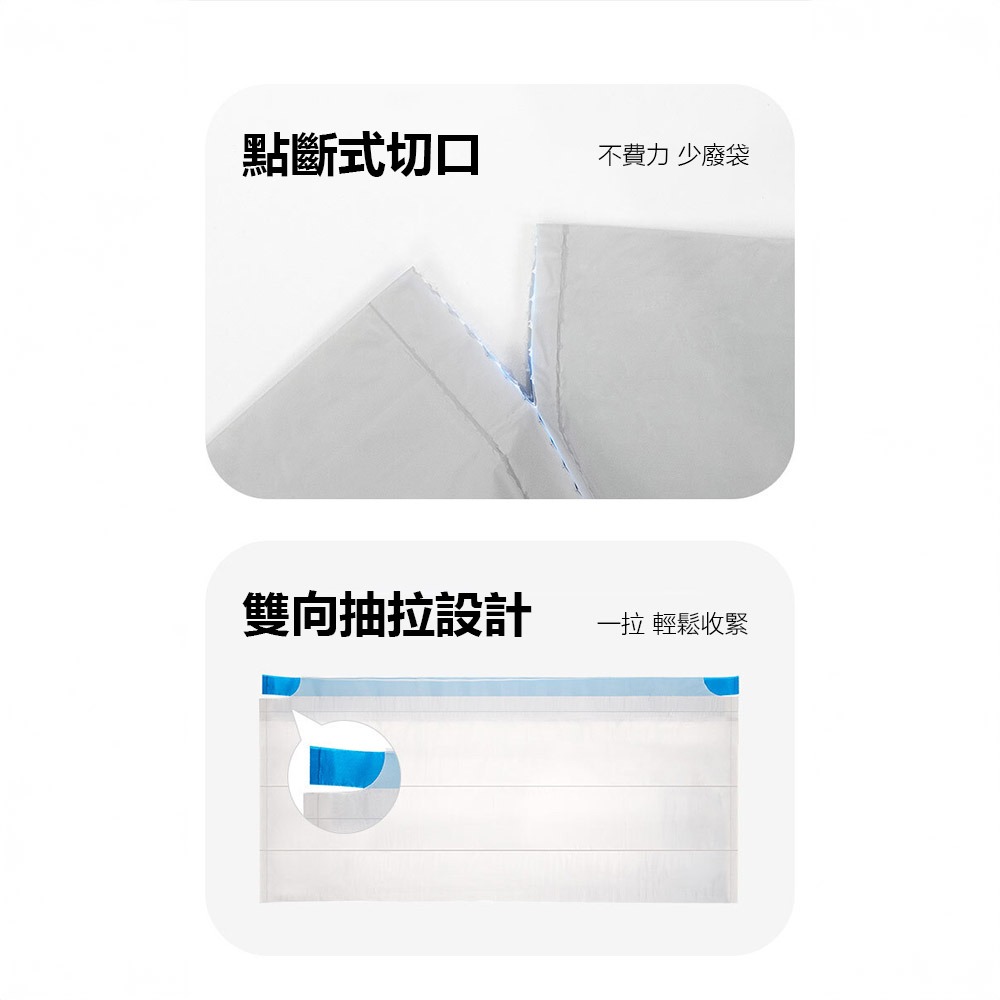 宜寶智能貓砂盆專用垃圾袋兩入組 抽拉式 寵物垃圾袋 智能貓砂盆垃圾袋-細節圖4
