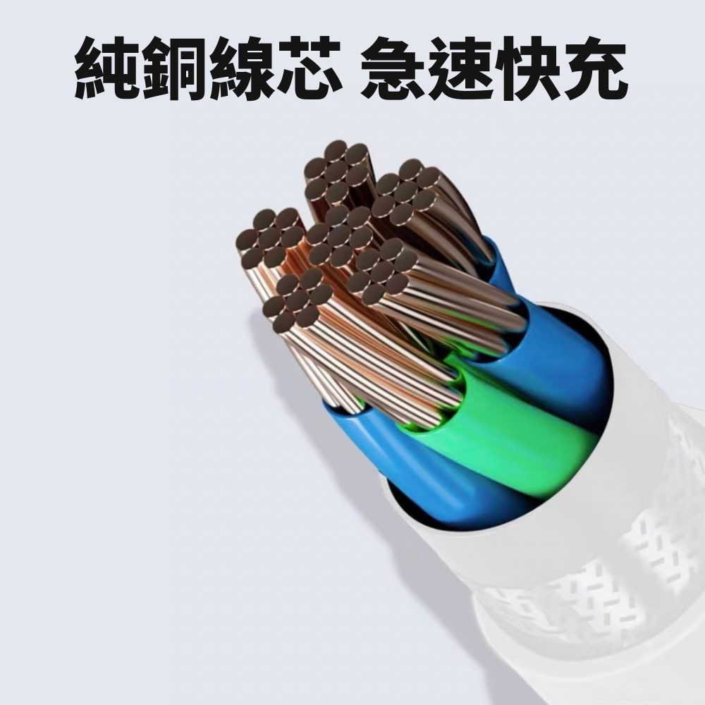 浦拓ProTap雙Type-C充電線2米 傳輸線 充電線 手機充電線 閃充線 60w 蘋果 三星 安卓-細節圖4