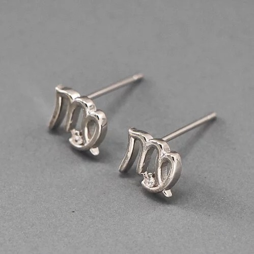 -舉飾無雙-304L不鏽鋼×韓國十二星座×處女座×耳釘-細節圖2