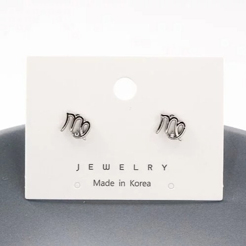 -舉飾無雙-304L不鏽鋼×韓國十二星座×處女座×耳釘-細節圖3