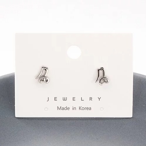 -舉飾無雙-304L不鏽鋼×韓國十二星座×摩羯座×耳釘-細節圖3