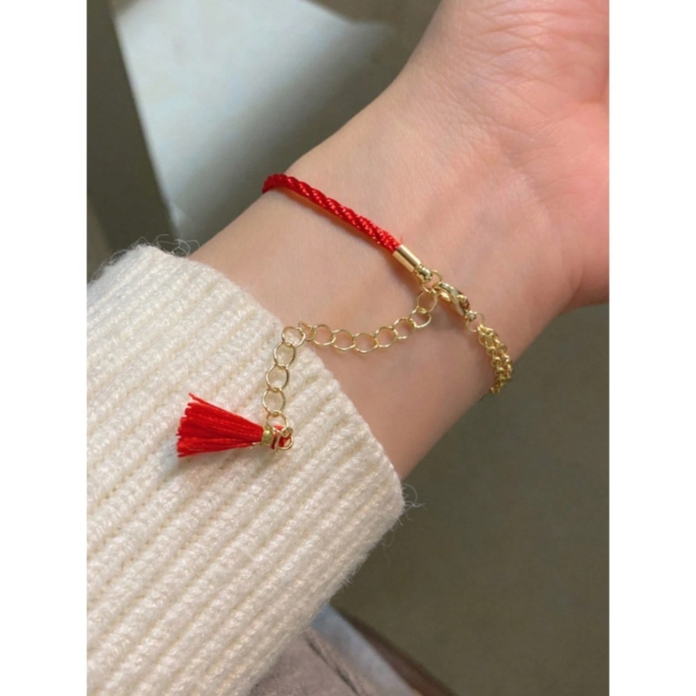 -舉飾無雙-紅花小狐狸×紅繩手鍊&腳鍊-細節圖5