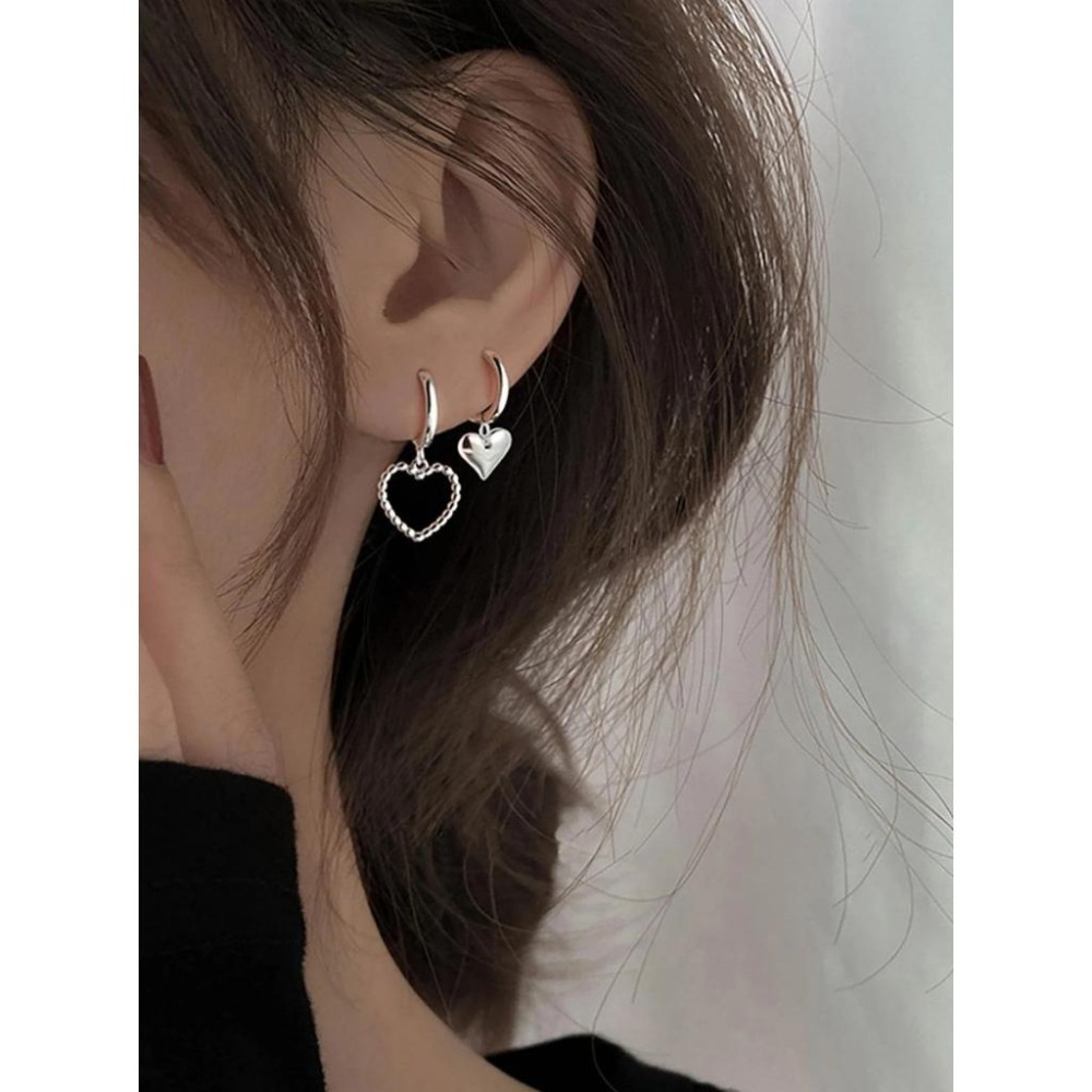 -舉飾無雙-不規則心形×耳環-細節圖3