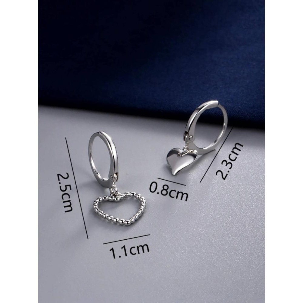 -舉飾無雙-不規則心形×耳環-細節圖4