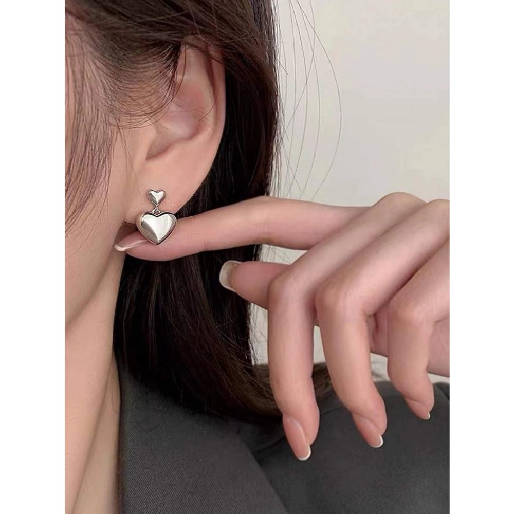 -舉飾無雙-愛心設計×吊墜耳環-細節圖3