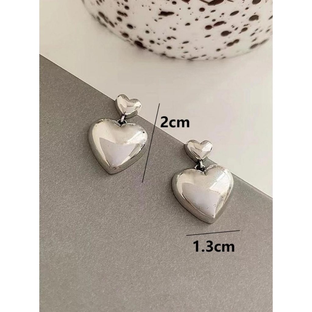 -舉飾無雙-愛心設計×吊墜耳環-細節圖4
