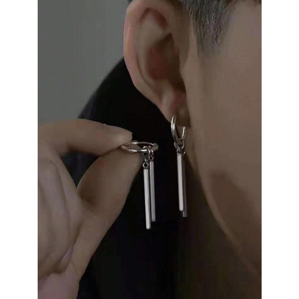 -舉飾無雙-304L不鏽鋼×極簡幾何設計×耳環-細節圖3