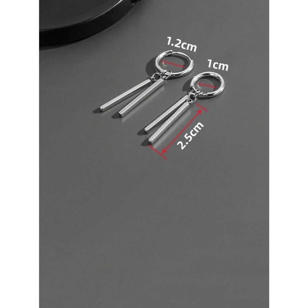 -舉飾無雙-304L不鏽鋼×極簡幾何設計×耳環-細節圖5