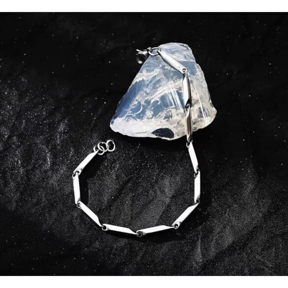 -舉飾無雙-304L不鏽鋼×龐克極簡風格×金屬手鍊-細節圖3