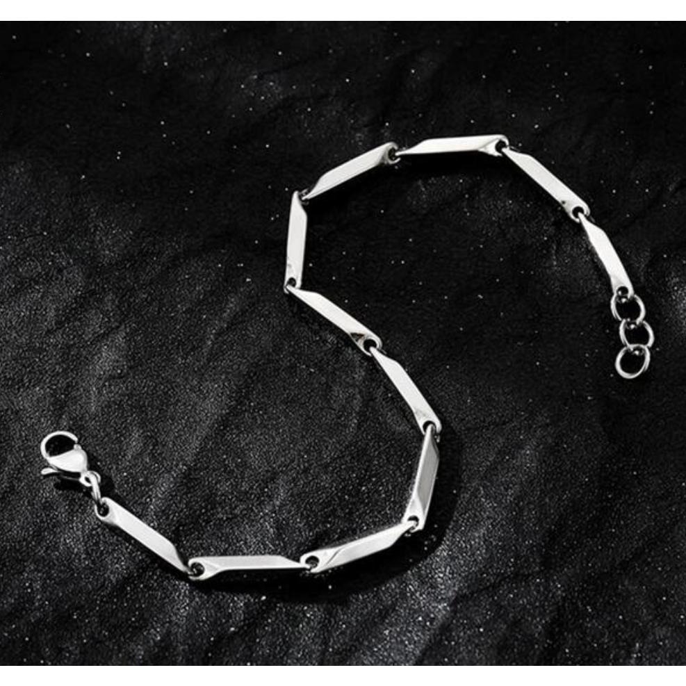 -舉飾無雙-304L不鏽鋼×龐克極簡風格×金屬手鍊-細節圖4