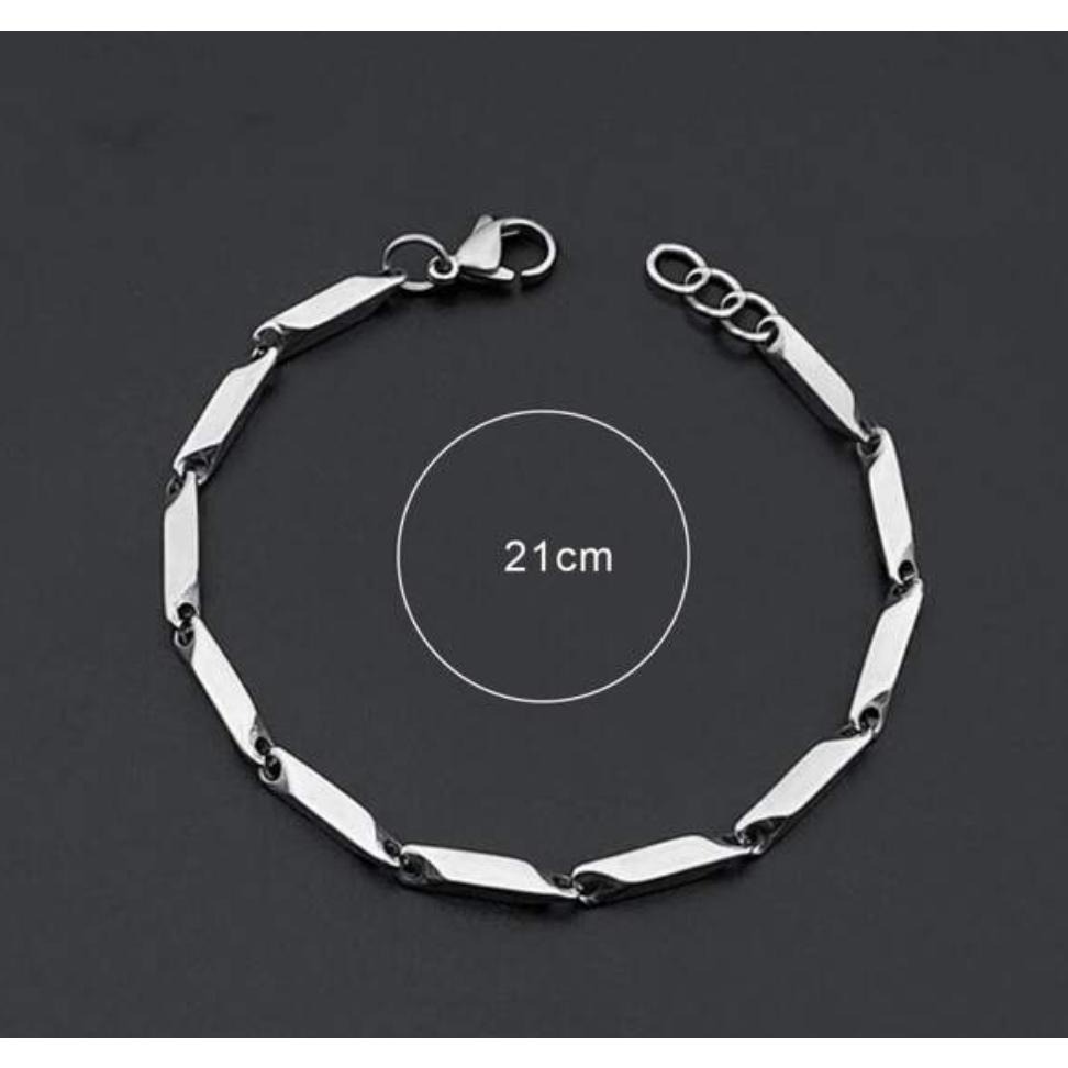 -舉飾無雙-304L不鏽鋼×龐克極簡風格×金屬手鍊-細節圖5