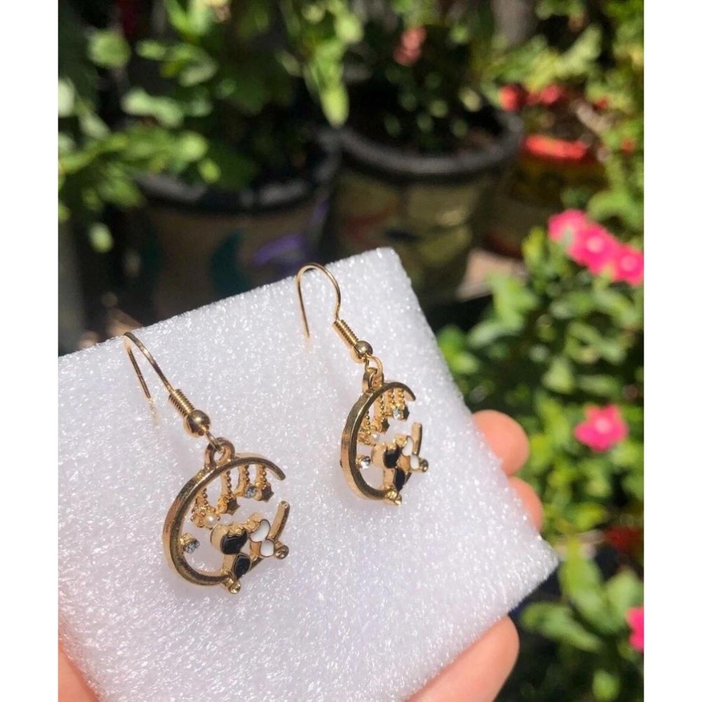 -舉飾無雙-月亮星星和貓形×耳環-細節圖4