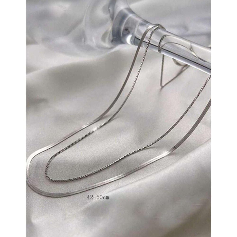 -舉飾無雙-925銀飾×極簡多層次×項鍊-細節圖8