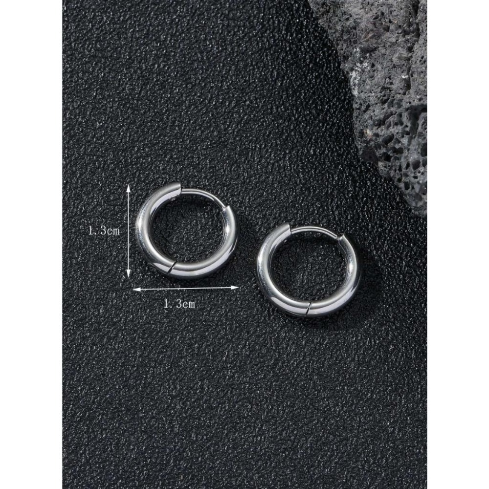 -舉飾無雙-304L不鏽鋼×極簡風格圓圈×耳環-細節圖4