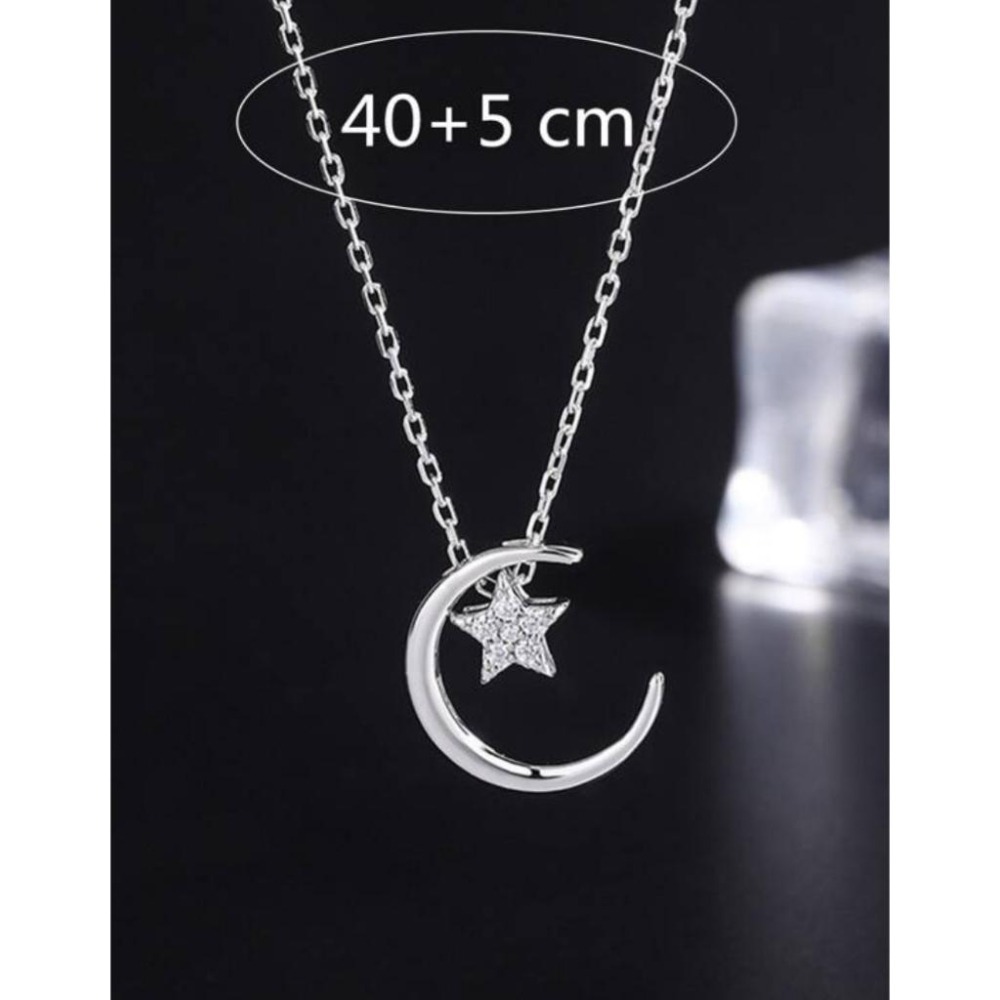 -舉飾無雙-星星和月亮×吊墜項鍊-細節圖5