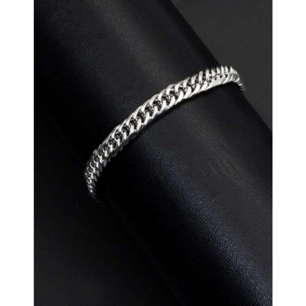 -舉飾無雙-304L不鏽鋼×男生極簡鍊條×手鍊-細節圖2