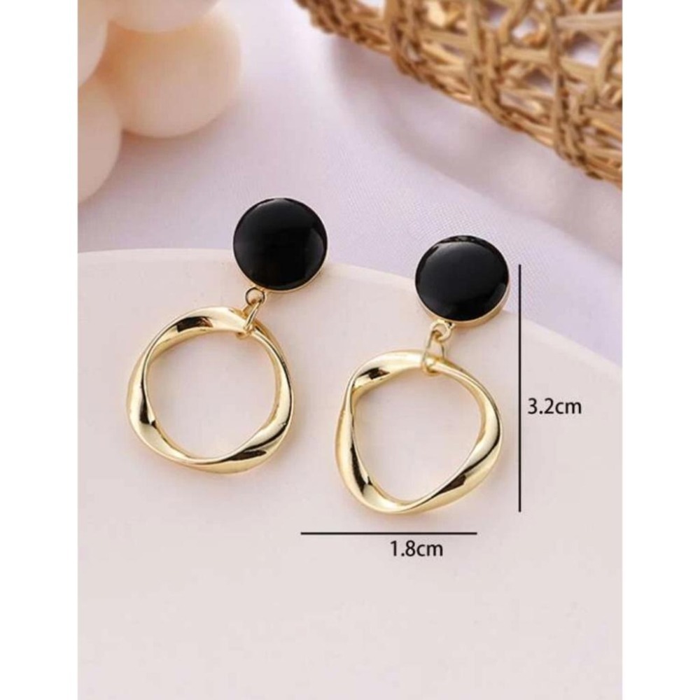 -舉飾無雙-圓形吊墜設計×耳環-細節圖4