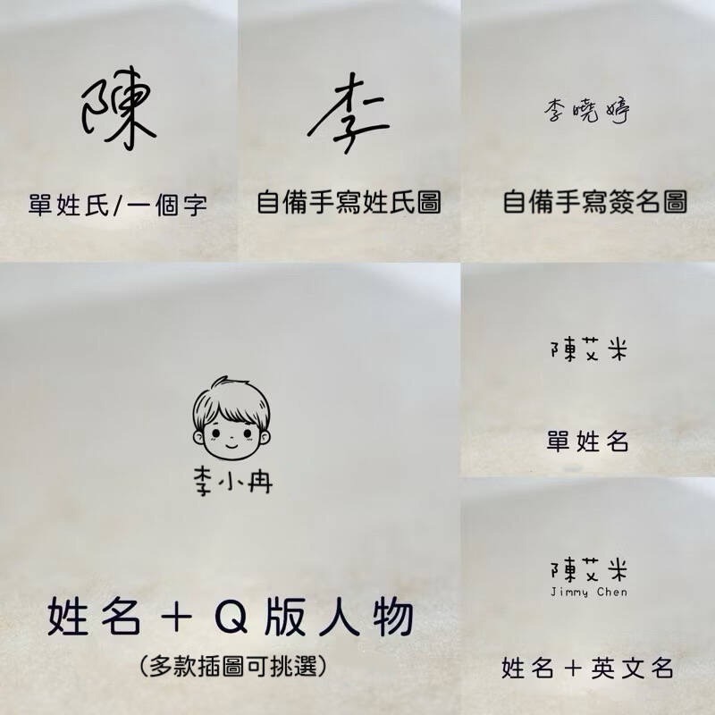 【客製化】姓名/Q圖印章1.8公分🕹️姓名章-細節圖4