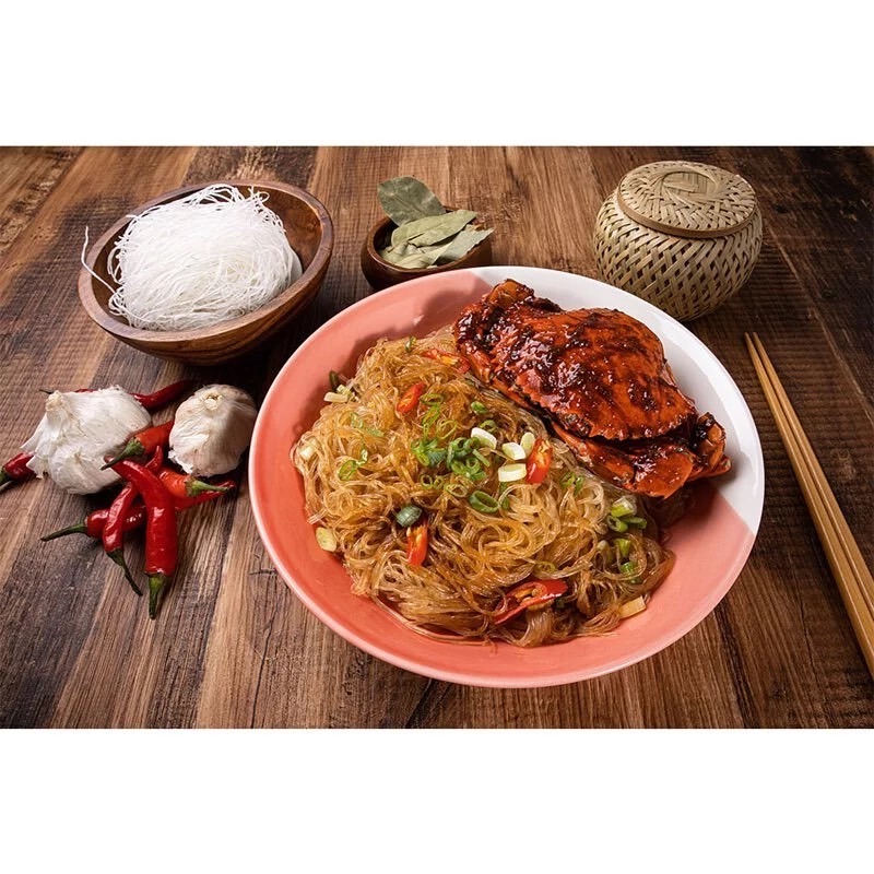 【龍廚】香辣蟹粉絲240G(一袋3入)~常溫超商取貨🈵️799元免運費⛔限制5公斤~-細節圖2