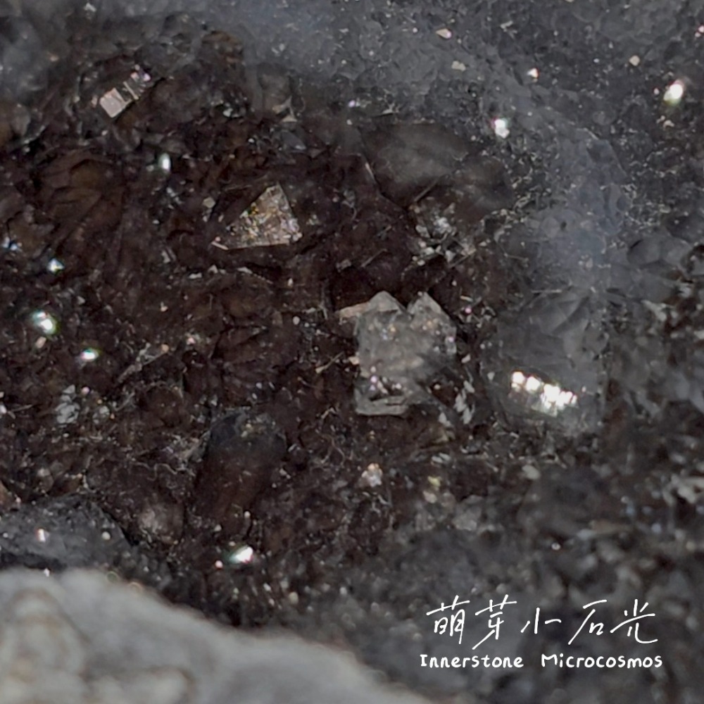 【萌芽小石光】巧克布朗露露-水晶原石/墨西哥瑪瑙晶洞/水晶原礦/MC01-細節圖2