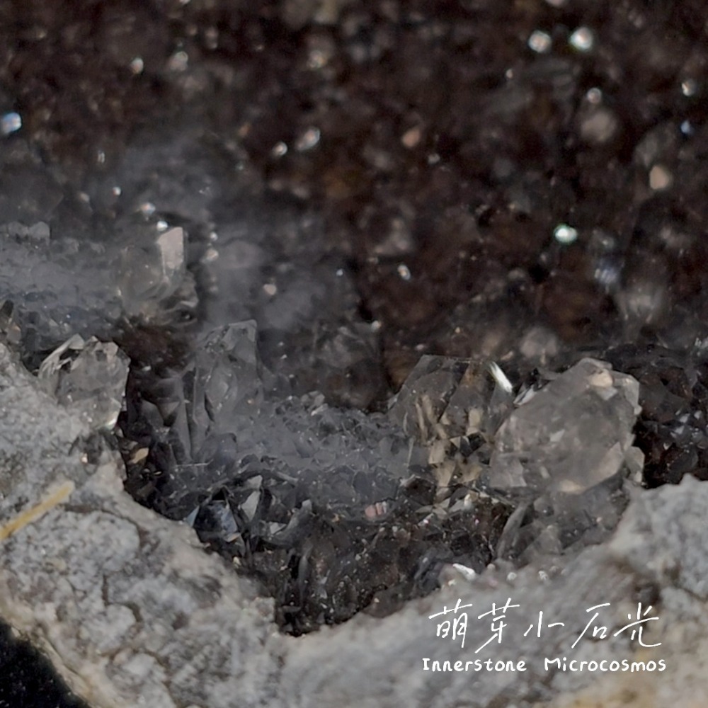 【萌芽小石光】巧克布朗露露-水晶原石/墨西哥瑪瑙晶洞/水晶原礦/MC01-細節圖4
