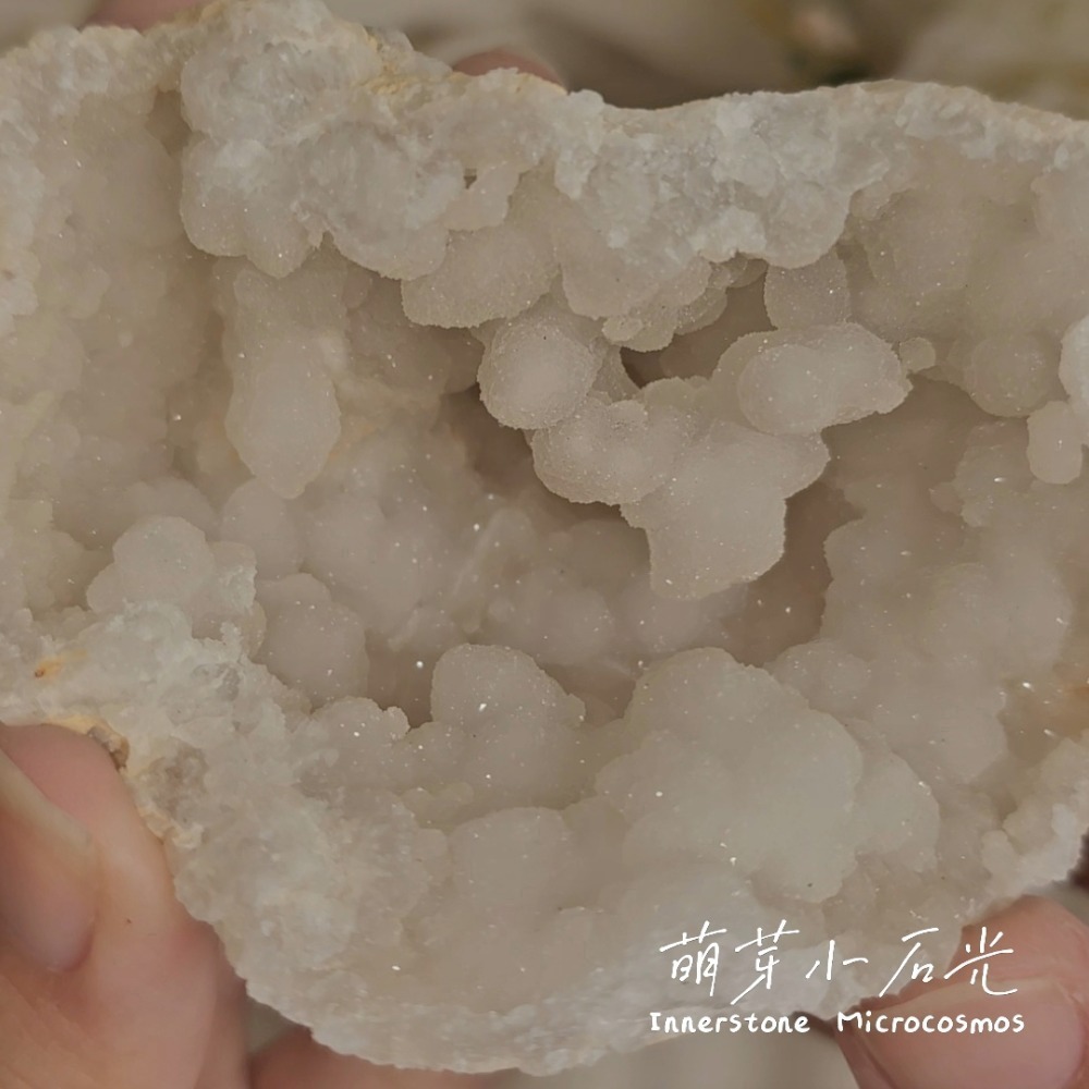 【萌芽小石光】糖霜餅乾軟糖水晶-水晶原石/摩洛哥白水晶/水晶礦石-細節圖3