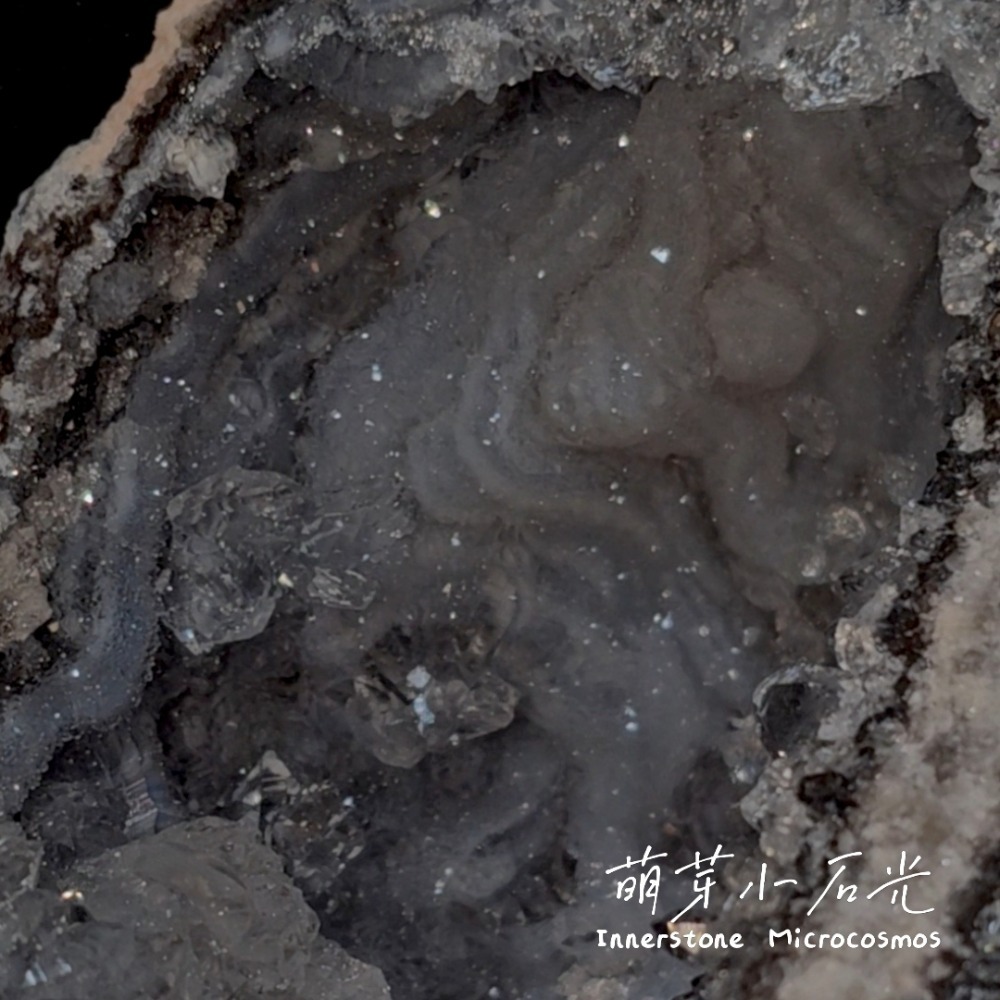 【萌芽小石光】流沙星空之眼-水晶原石/墨西哥原礦/水晶礦石/MC02-細節圖2