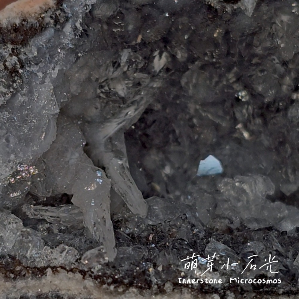 【萌芽小石光】流沙星空之眼-水晶原石/墨西哥原礦/水晶礦石/MC02-細節圖6