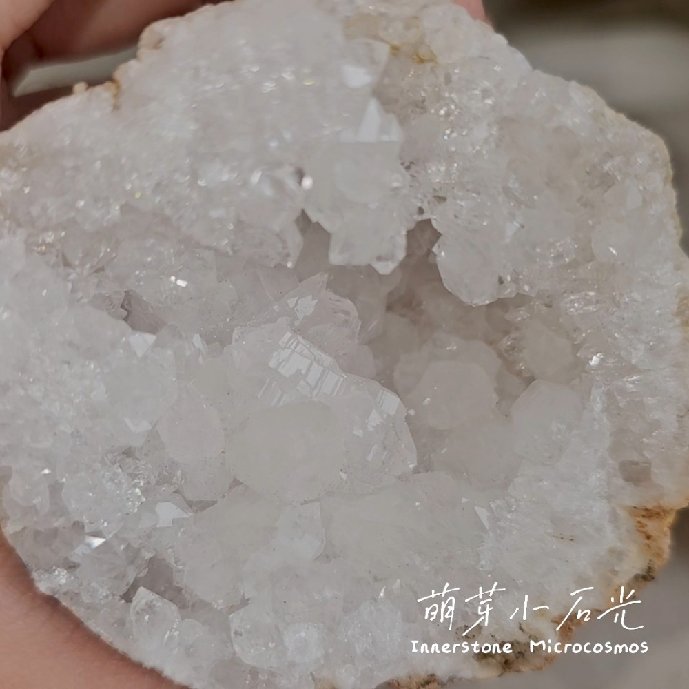 【萌芽小石光】A01-白冰透白水牙/摩洛哥白水晶原石/水晶礦石-細節圖3