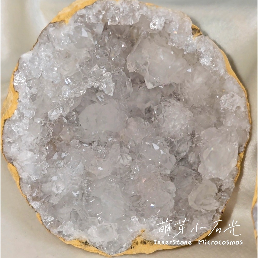 【萌芽小石光】A02-灰冰透水牙/摩洛哥白水晶原石/水晶礦石-細節圖2