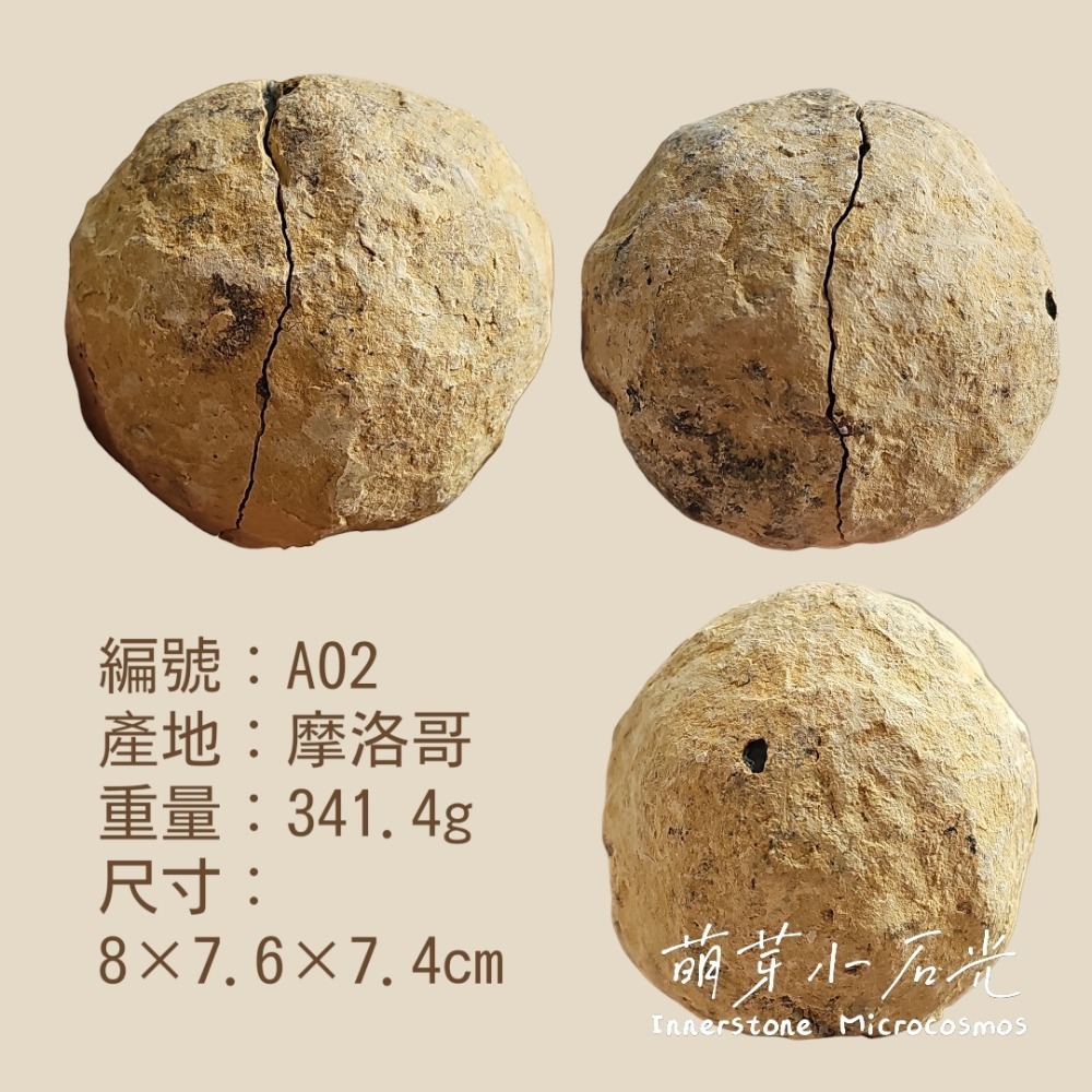 【萌芽小石光】A02-灰冰透水牙/摩洛哥白水晶原石/水晶礦石-細節圖6