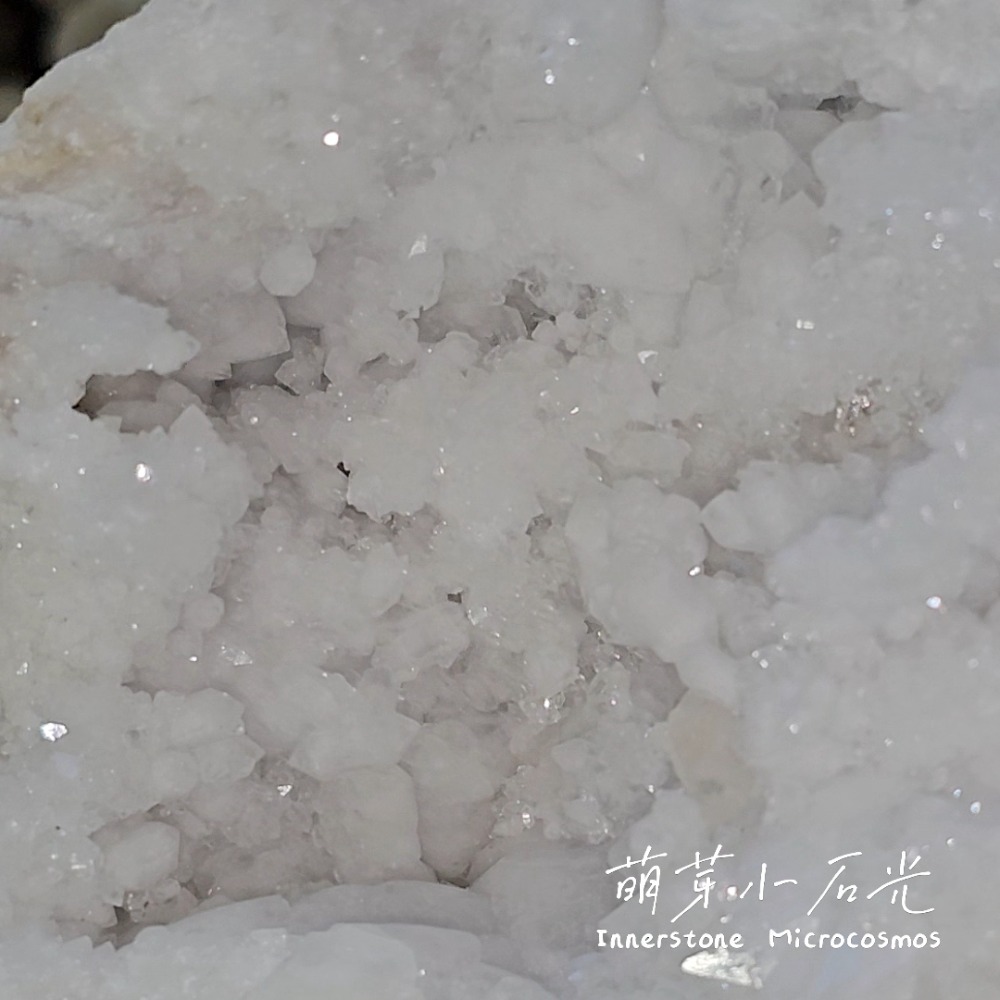 【萌芽小石光】A06-硬雪雪景/摩洛哥白水晶原石/水晶礦石-細節圖2