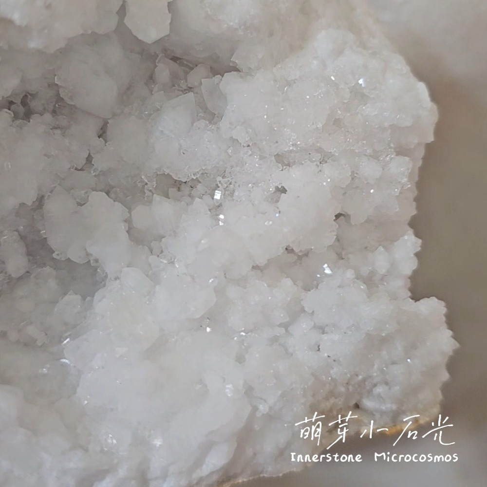 【萌芽小石光】A06-硬雪雪景/摩洛哥白水晶原石/水晶礦石-細節圖3