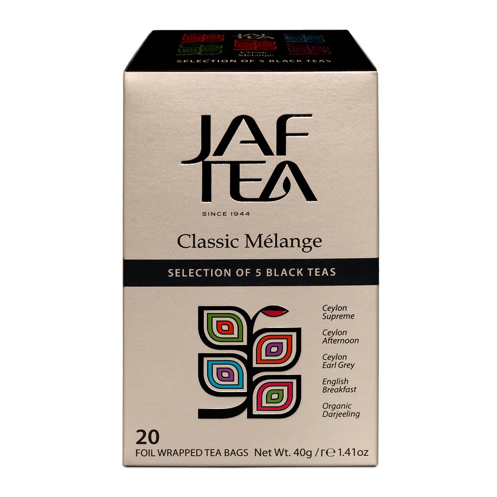🎁🎉 新鮮到貨,75折優惠 🎉🎁  JAF TEA 經典紅茶保鮮茶包系列20入／盒【6種風味任選】-細節圖2