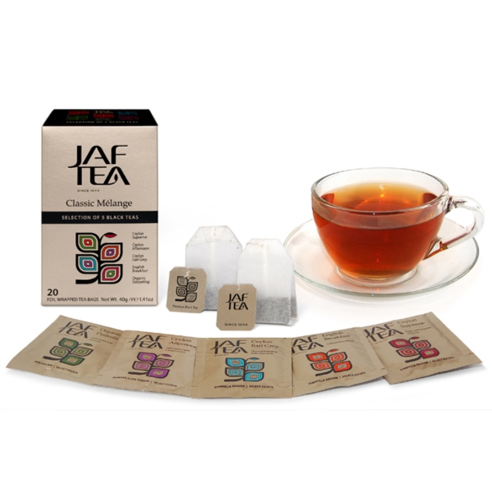 🎁🎉 新鮮到貨,75折優惠 🎉🎁  JAF TEA 經典紅茶保鮮茶包系列20入／盒【6種風味任選】-細節圖8