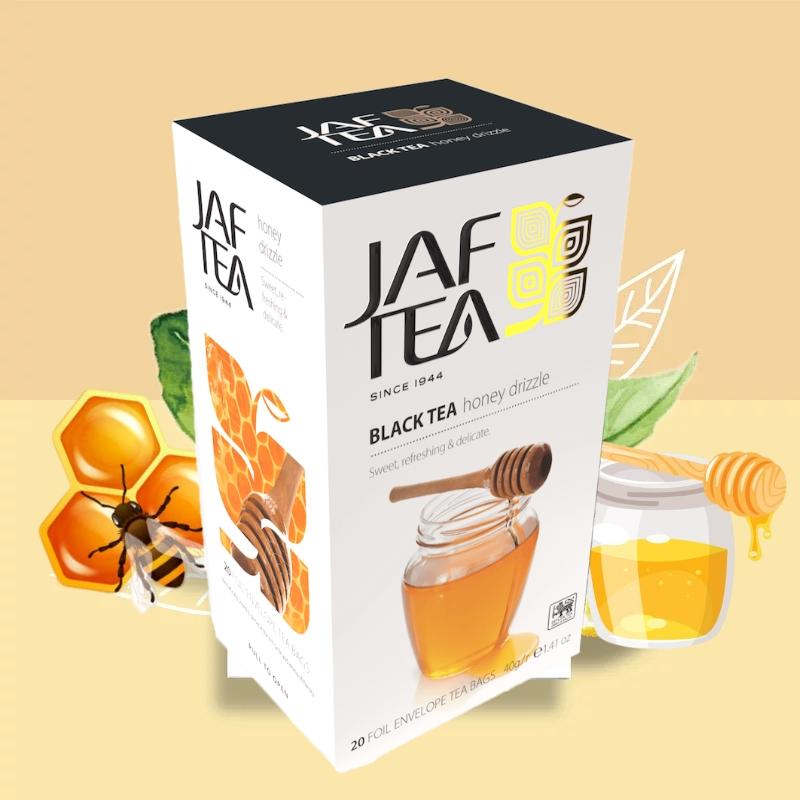 🎉新品上市,75折優惠🎉 JAF TEA 蜂蜜紅茶 風味紅茶保鮮茶包系列 20入/盒