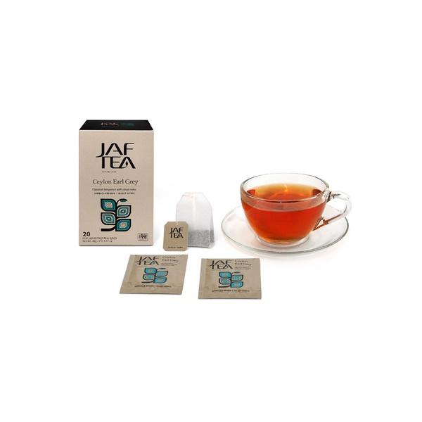 🎁🎉新鮮到貨,75折優惠🎉🎁 JAF TEA 錫蘭伯爵紅茶 經典紅茶保鮮茶包 20入/盒-細節圖2