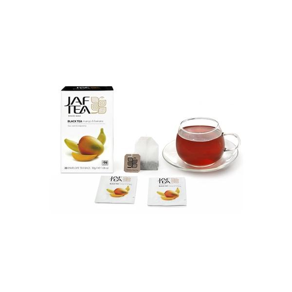 🎁🎉新鮮到貨, 75折優惠🎉🎁 JAF TEA 芒果香蕉 果香紅茶保鮮茶包系列20入/盒-細節圖2
